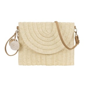 Stellar Dames clutch - Rietjesclutch - Clutch tas met verstelbare schouderriem - Handtas - Schoudertas - Clutches voor dames - Clutches - Handtassen dames