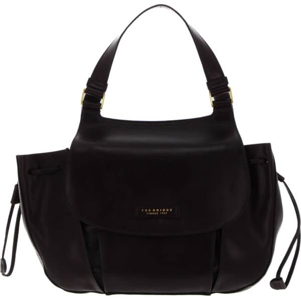 THE BRIDGE Handtas Schoudertas Camilla Top Handle Bag Melanzana / Oro Paars